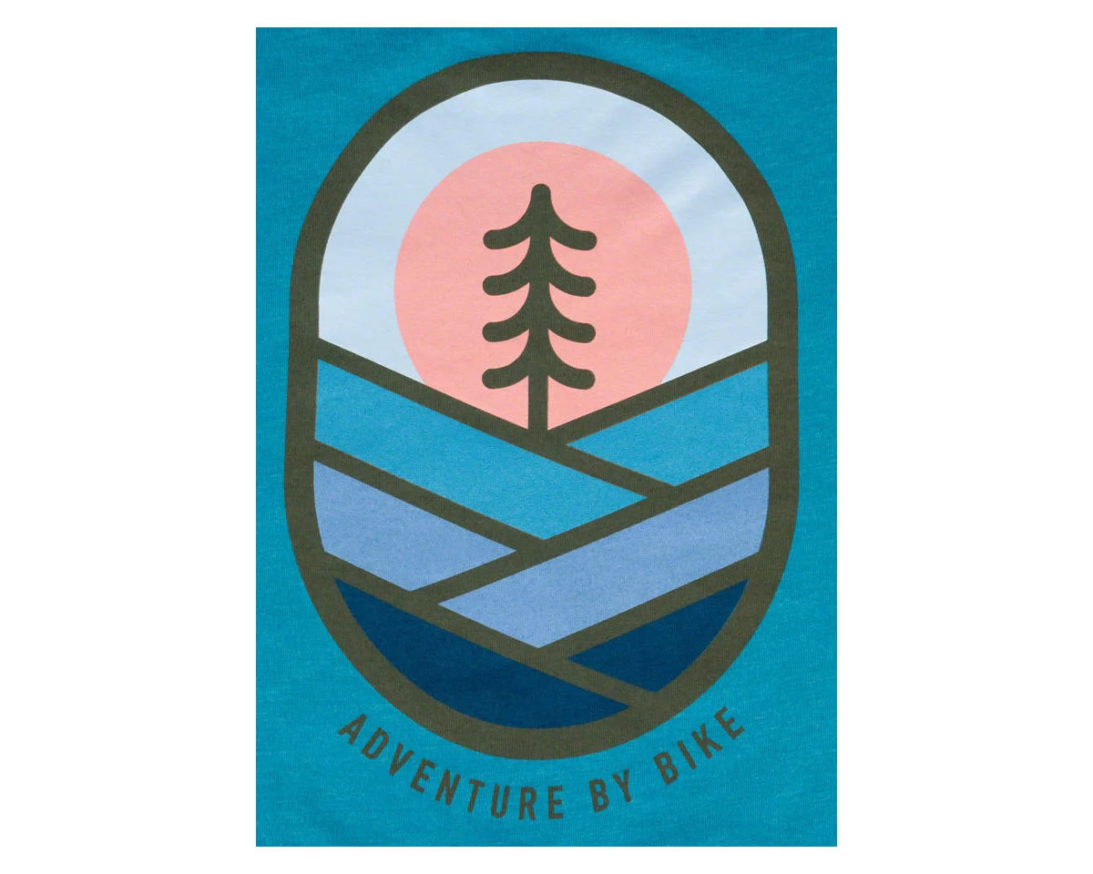 Salsa Lone Pine Men's T-Shirt (Teal) (Small) - view 3